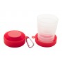 Bicchiere pieghevole Rosso