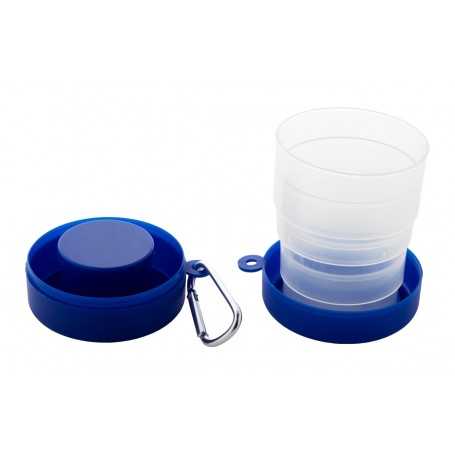 Bicchiere pieghevole Blu