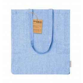 Borsa per la spesa in cotone Azzurro