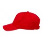 Cappellino baseball in RPET Rosso