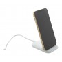 Supporto per cellulare in RABS con caricatore wireless Bianco