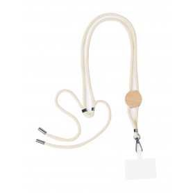 Lanyard porta cellulare Naturale