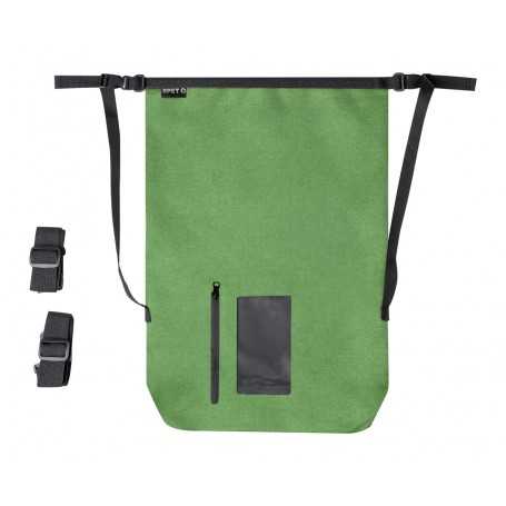 Zaino sacca impermeabile in RPET Verde