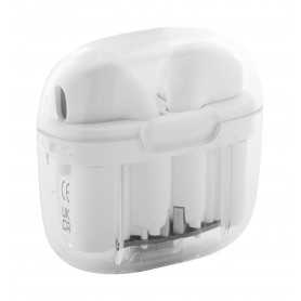 Auricolari trasparenti bluetooth in RABS Bianco