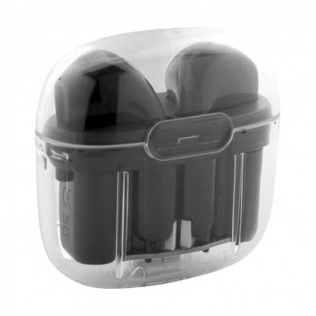 Auricolari trasparenti bluetooth in RABS Nero