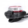 Set di luci ricaricabili per bicicletta Nero