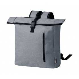 Borsa zaino in RPET per bicicletta Grigio