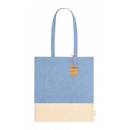 Borsa per la spesa in cotone Blu