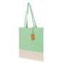 Borsa per la spesa in cotone Verde