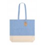 Borsa per la spesa in cotone Blu