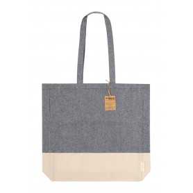 Borsa per la spesa in cotone Nero