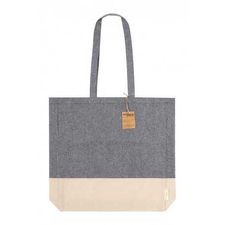 Borsa per la spesa in cotone Nero