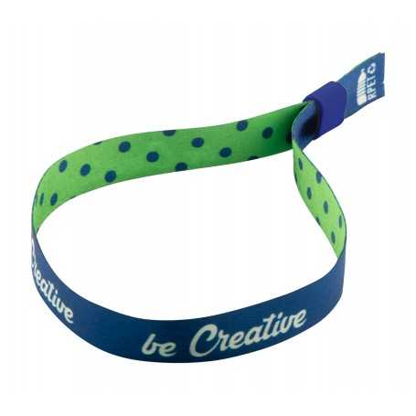 Braccialetto festival personalizzabile Blu