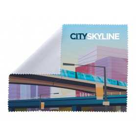 Panno pulisci occhiali Bianco