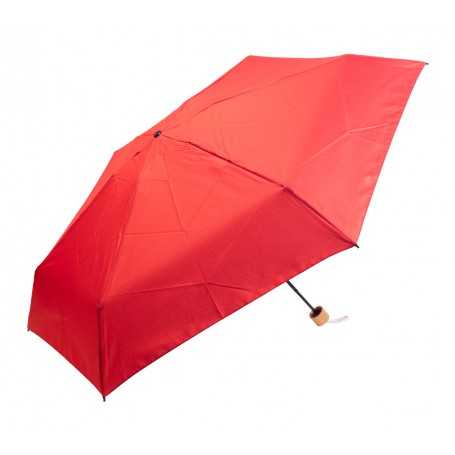 Mini ombrello in RPET Rosso