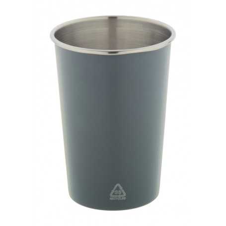 Tazza bicchiere in acciaio Grigio scuro