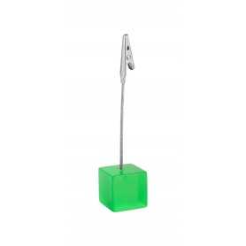 Clip porta biglietti Verde