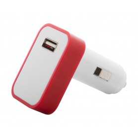 Caricabatterie USB&nbsp;da auto Rosso
