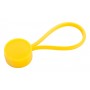 Portachiavi personalizzabile - elastico Giallo
