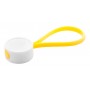 Portachiavi personalizzabile - elastico Giallo