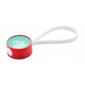 Portachiavi personalizzabile - elastico Rosso