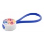 Portachiavi personalizzabile - elastico Blu