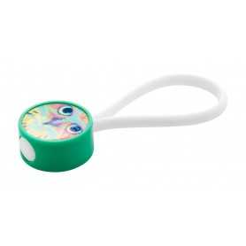 Portachiavi personalizzabile - elastico Verde