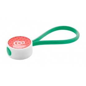 Portachiavi personalizzabile - elastico Verde