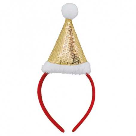 CERCHIETTO CON CAPPELLO BABBO NATALE JOLLY 10612