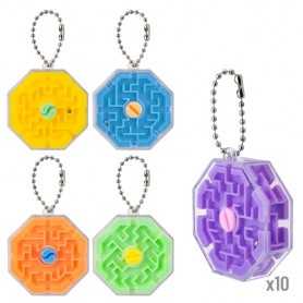 SET 10 PORTACHIAVI LABIRINTO 3D BOLALOCA 10618