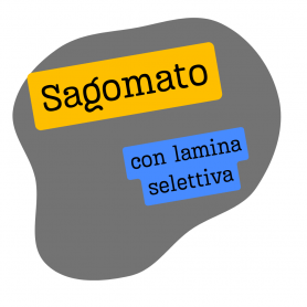 Biglietto da visita Sagomato con lamina selettiva