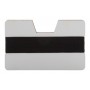 Portafoglio con porta carte Bianco