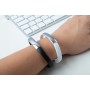 Bracciale con caricabatteria USB Nero