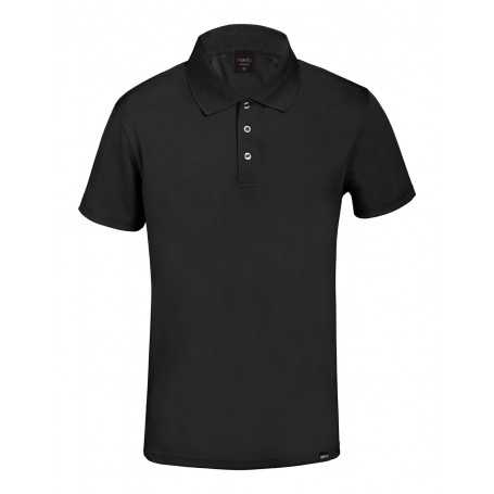 Polo in RPET Nero S