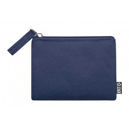 Portamonete in RPET Blu scuro