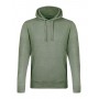 Felpa con cappuccio Verde XXL