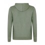 Felpa con cappuccio Verde XXL