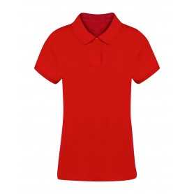 Polo donna Rosso