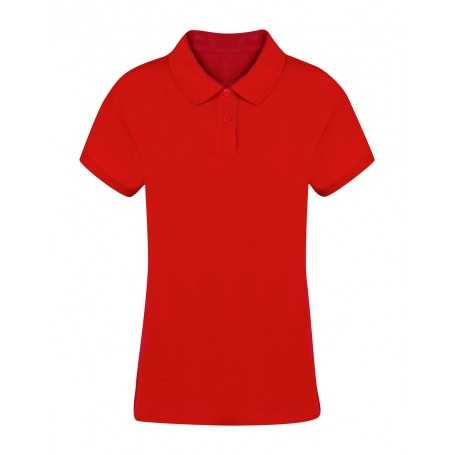 Polo donna Rosso