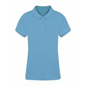 Polo donna Azzurro