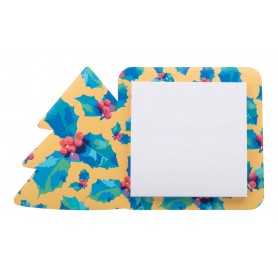 Magnete frigo personalizzabile, albero di Natale Bianco