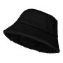 Cappello invernale a secchiello Nero