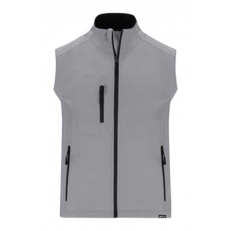Gilet in softshell RPET Grigio XXXL