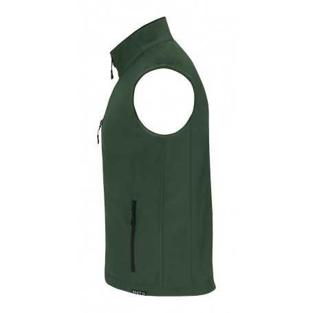 Gilet in softshell RPET Verde scuro XXXL