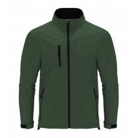 Giacca softshell RPET Verde scuro XXL