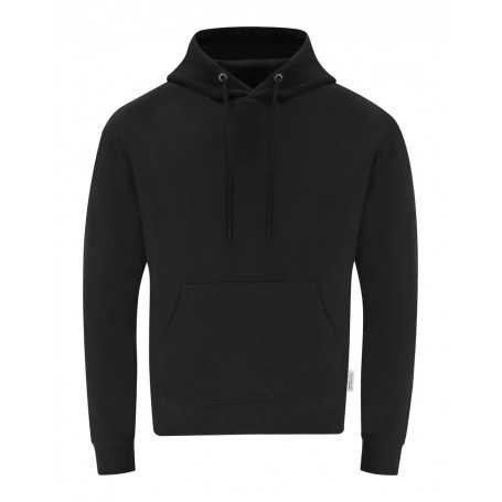 Felpa con cappuccio Nero S