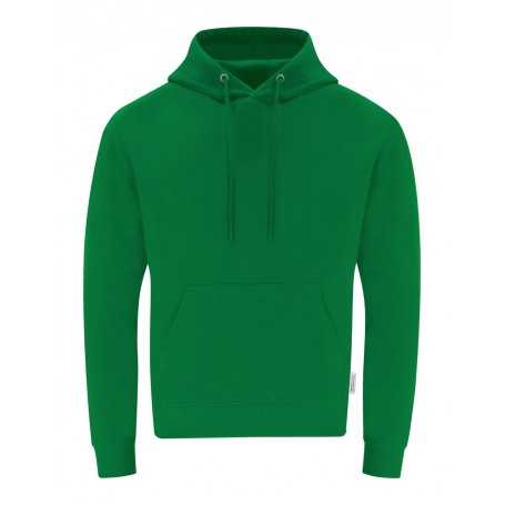 Felpa con cappuccio Verde M