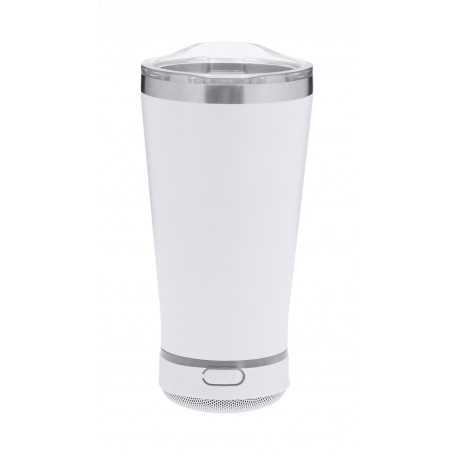 Mug termico con cassa acustica Bianco