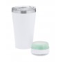 Mug termico con cassa acustica Bianco