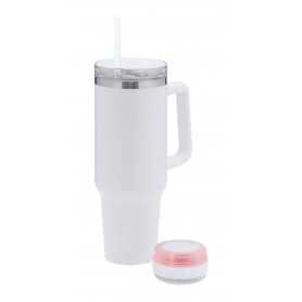 Mug termico con cassa acustica Bianco